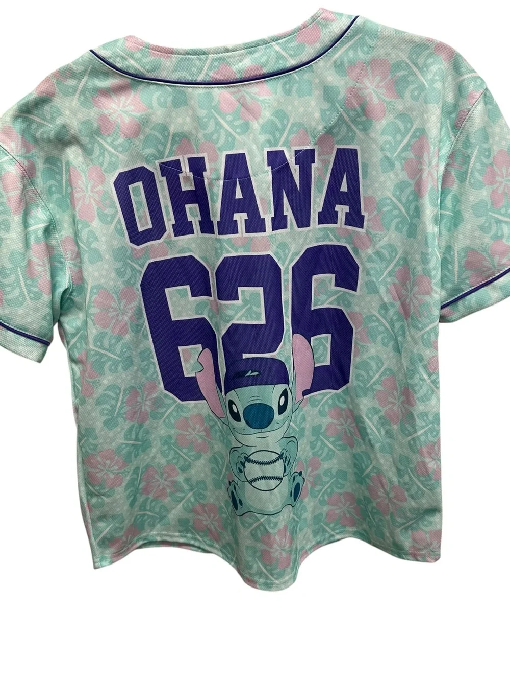 Lilo & Stitch softball jersey shirt kids size 2xl